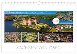 Cover for K4Verlag · Kalender Sachsen von oben 2022 (Calendar) (2021)