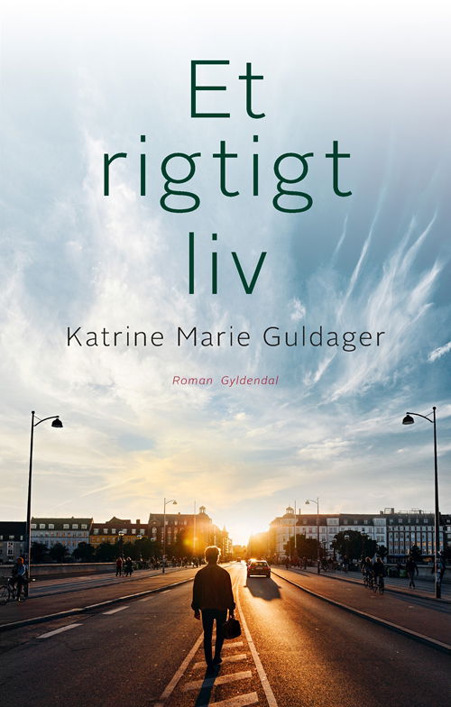 Cover for Katrine Marie Guldager · Et rigtigt liv (Bound Book) [1. Painos] (2019)