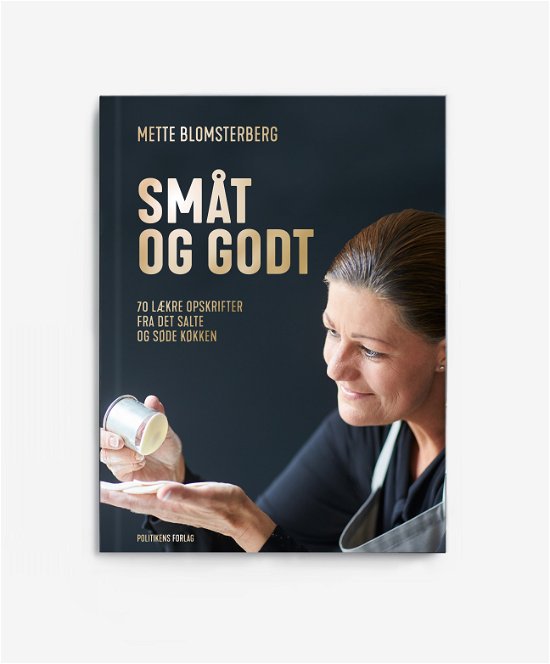 Cover for Mette Blomsterberg · Småt og godt (Innbunden bok) [1. utgave] (2017)