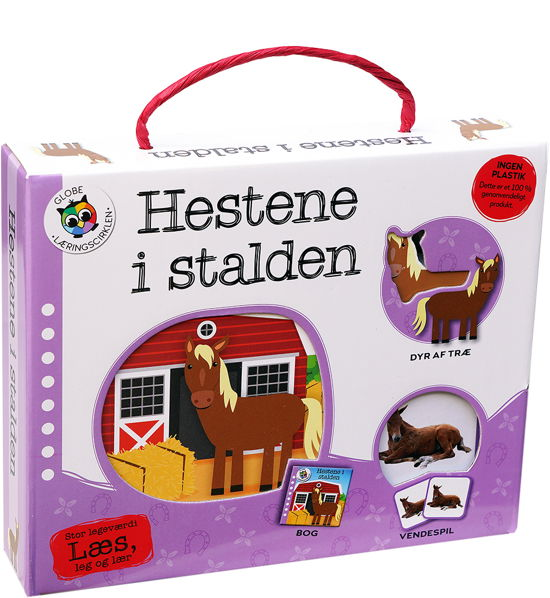 Cover for Aktivitetskuffert: Hestene i stalden (Buch) [1. Ausgabe] (2021)