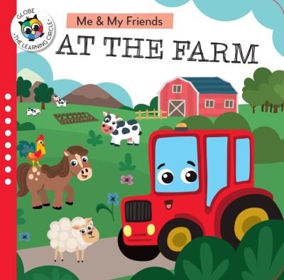 Cover for Anne Sofie Sternberg · At the Farm - Me &amp; My Friends (Board book) (2022)
