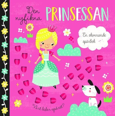 Cover for Den nyfikna prinsessan : en skimrande spårbok (Kartonbuch) (2019)