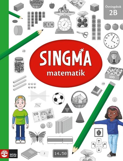 Cover for Yeap Ban Har, Pia Agardh, Josefine Rejler · Singma matematik 2B Övningsbok (Paperback Book) (2018)