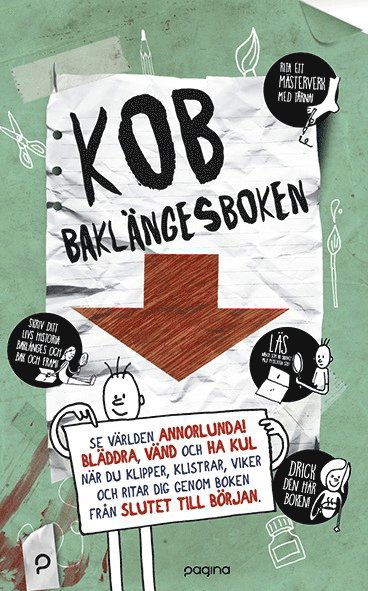 Cover for Anna Brett · KOB : baklängesboken (Book) (2016)