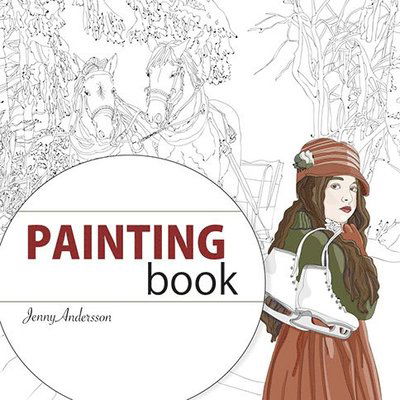 Cover for Jenny Andersson · Painting book (Spiral Book) (2018)