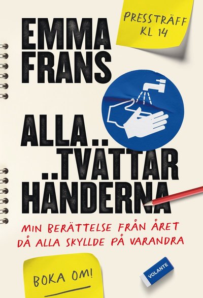 Alla tvättar händerna - Emma Frans - Książki - Volante - 9789179650889 - 10 lutego 2021