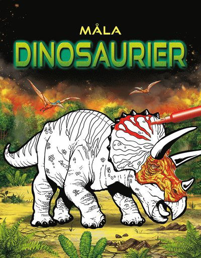Måla dinosaurier - Sam Smith - Livros - Tukan Förlag - 9789180371889 - 4 de maio de 2022