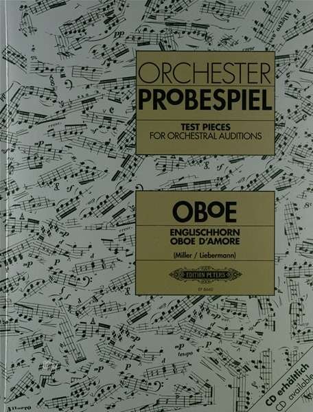 Cover for Vojislav Miller-Winfried Liebermann · Test Pieces for Orchestral Auditions: Oboe, Cor Anglais, Oboe d'amore (Partitur) (2001)