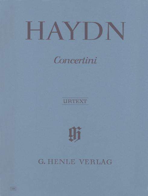 Cover for J Haydn · Concertini f.Kl.(Cembalo).HN188 (Book)