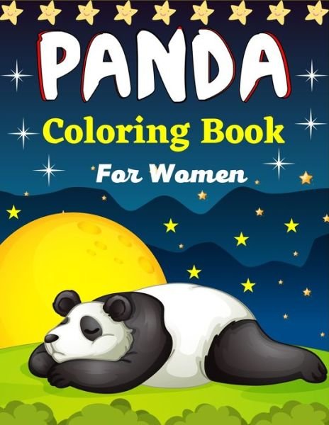 Cover for Mnktn Publications · Panda Coloring Book For Women (Pocketbok) (2021)