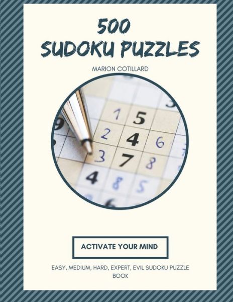 Cover for Marion Cotillard · 500+ sudoku puzzles (Paperback Book) (2020)