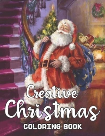 Cover for Brian Hopkins · Creative Christmas Coloring Book (Paperback Book) (2020)