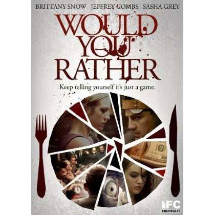 Cover for Would You Rather (DVD) (2013)