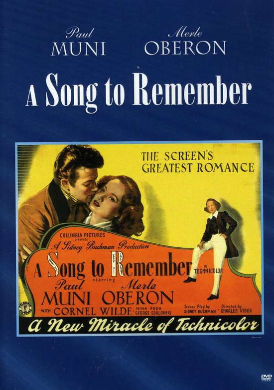 Cover for Song to Remember (DVD) (2010)