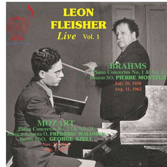 Cover for Brahms / Fleisher / Mayes · Leon Fleisher Live 1 (CD) (2022)