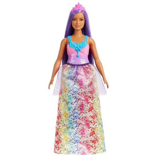Cover for Mattel · Mattel Barbie Dreamtopia: Princess Curvy Doll With Purple Hair (hgr17) (MERCH) (2022)