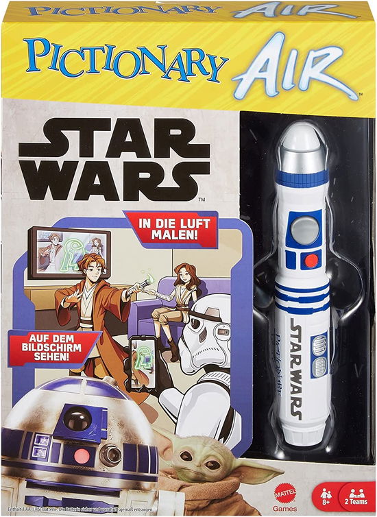 Star Wars Spiel Pictionary Air *Deutsche Version* - Star Wars - Merchandise -  - 0194735071890 - 21. september 2022