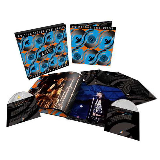 Cover for The Rolling Stones · Steel Wheels Live (CD/Blu-ray/DVD) [Limited Box Set edition] (2020)