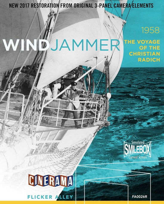 Cover for Windjammer: the Voyage of the Christian Radich (Blu-ray) (2018)