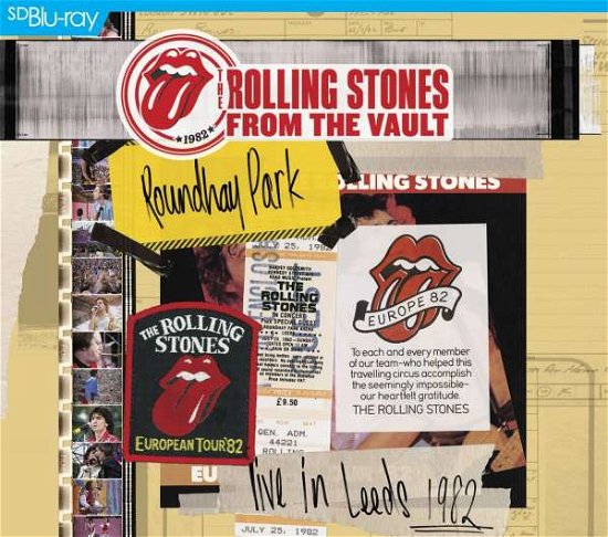 Cover for The Rolling Stones · From the Vault Live in Leeds 1982 (Blu-ray/CD) (2015)