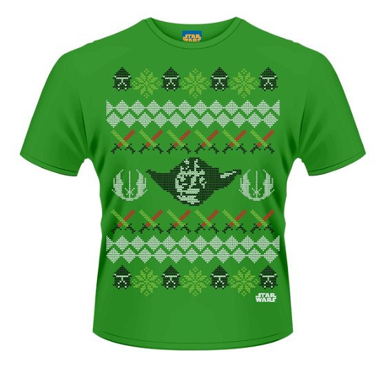 Cover for Star Wars · Yoda Fair Isle -xxl-green (T-shirt) [size XXL] (2014)