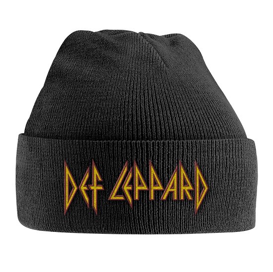 Cover for Def Leppard · Red / Yellow Logo (Embroidered) (MERCH) [Black edition] (2019)