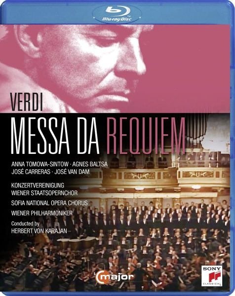 Cover for Verdi / Baltsa / Carreras · Messa Da Requiem (Blu-ray) (2023)