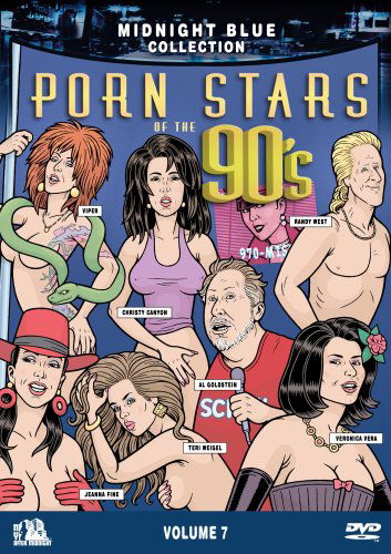 Cover for Midnight Blue 7: Porn Stars of (DVD) (2009)