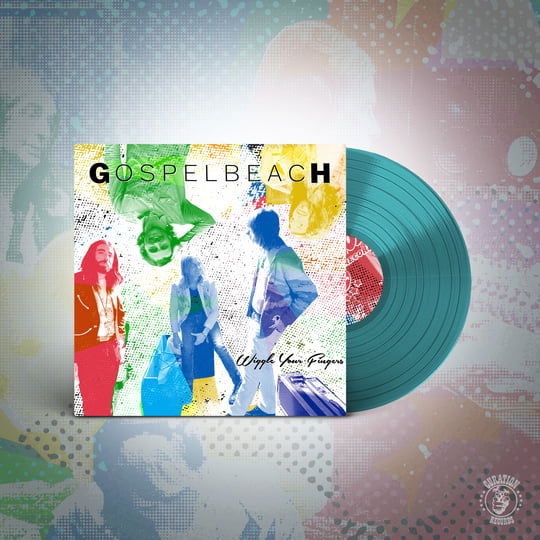 Cover for GospelbeacH · Wiggle Your Fingers (LP) [Limited Teal Colored Vinyl edition] (2024)