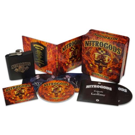 Cover for Nitrogods · Roadkill Bbq (3cd Hard Box) (CD) [Box set] (2017)