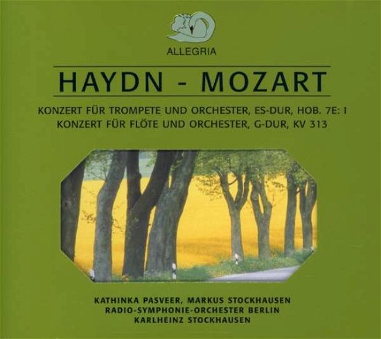 Cover for Stockhausen Karlheinz · Stockhausen Karlheinz - Haydn - Mozart - Concert For Trumpet &amp; Orchestra - Concert For Flute &amp; Orchs (CD)