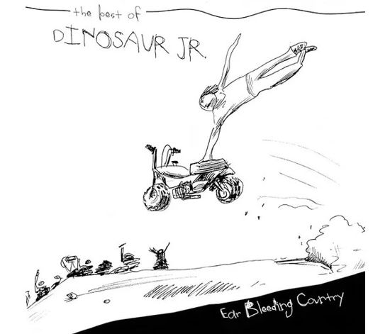 Cover for Dinosaur Jr · Ear Bleeding Country (White / Black Splatter Vinyl) (LP) (2024)