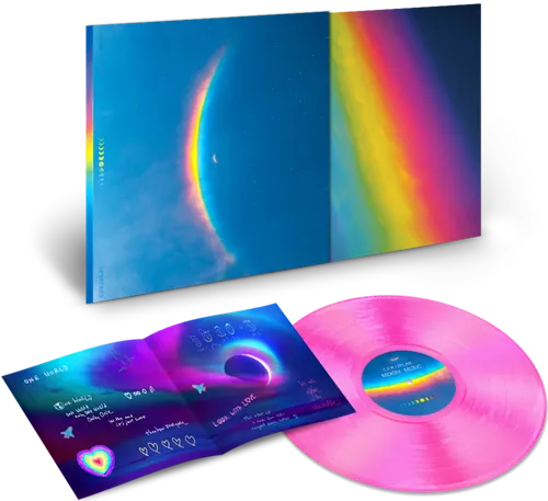 Cover for Coldplay · Moon Music (LP) [Signed / Pink Eco Vinyl edition] (2024)