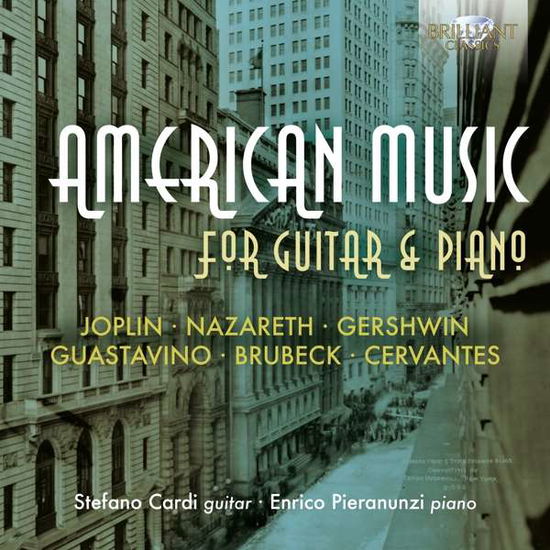 Cover for Stefano Cardi · American Music for Guitar &amp; Piano (CD) (2020)