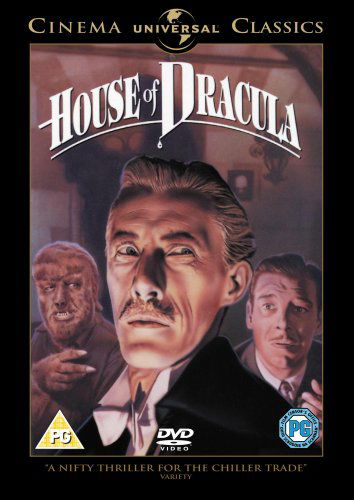 House Of Dracula - House of Dracula DVD - Elokuva - Universal Pictures - 5050582545890 - maanantai 3. lokakuuta 2011