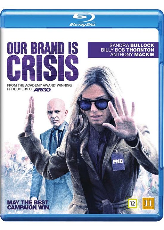 Cover for Sandra Bullock / Billy Bob Thornton / Anthony Mackie · Our Brand Is Crisis (Blu-ray) (2016)
