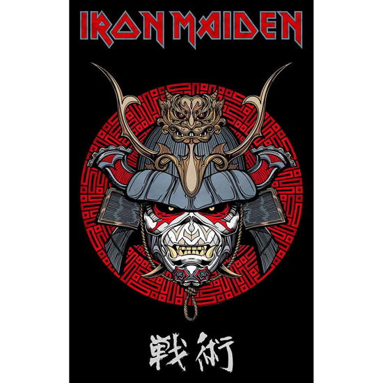 Iron Maiden Textile Poster: Senjutsu Samurai Eddie - Iron Maiden - Mercancía -  - 5056365713890 - 