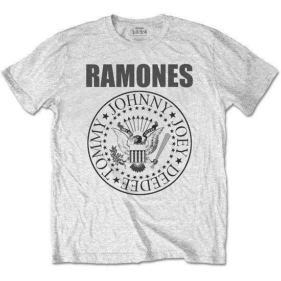 Ramones · Ramones Kids T-Shirt: Presidential Seal (3-4 Years) (T-shirt) [size 3-4yrs] [Grey - Kids edition]