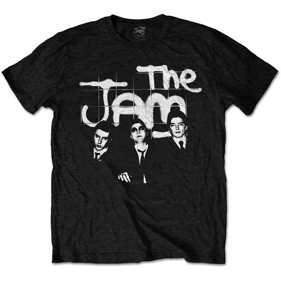 The Jam Unisex T-Shirt: B&W Group Shot - Jam - The - Fanituote -  - 5056368697890 - keskiviikko 22. syyskuuta 2021