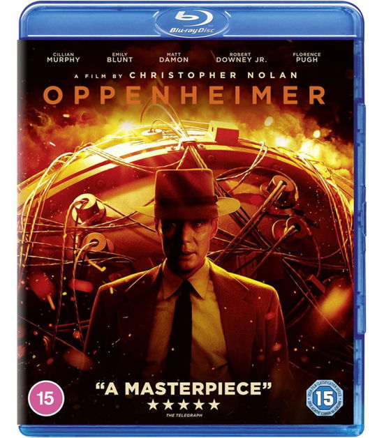 Cover for Oppenheimer (Blu-ray) (2023)