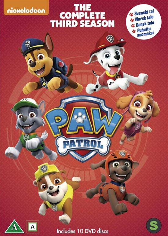 Paw Patrol - Sæson 3 - Paw Patrol - Filmes -  - 7340112751890 - 27 de fevereiro de 2020