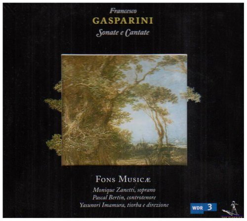 Cover for Gasparini / Zanetti · Sonate E Cantate (CD) (2012)