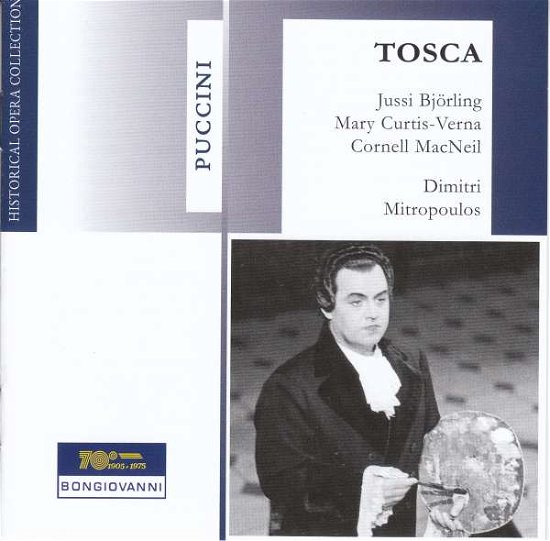 Cover for Björling - Curtis-verna - Macneil - Mitropoulos · Puccini - Tosca (CD)