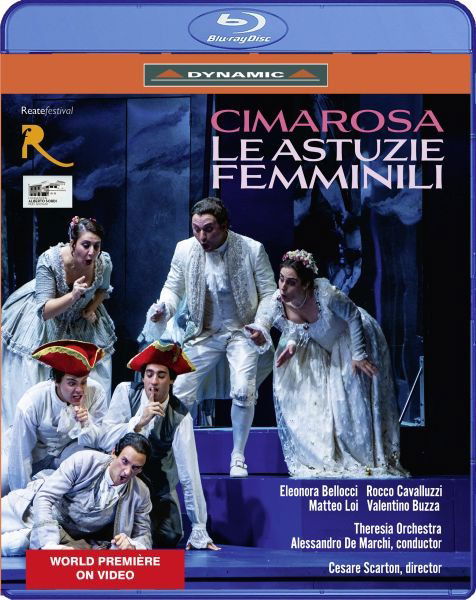 Cover for Alessandro De Marchi · Cimarosa: Le Astuzie Femminili (Blu-ray) (2023)