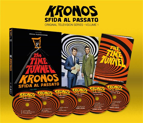 Kronos - Sfida Al Passato 01 (Deluxe Edition) (4 Dvd2 Blu-Ray) - Robert Colbertjames Darren - Film -  - 8056351625890 - 31. juli 2023