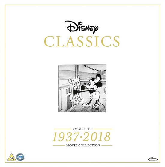 Disney Classics Complete Movie Collection 1937-2019 - Disney - Film - WALT DISNEY - 8717418540890 - 3 december 2018