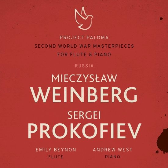 Cover for Beynon, Emily / Andrew West · Weinberg &amp; Prokofiev - Second World War Masterpieces (CD) (2022)