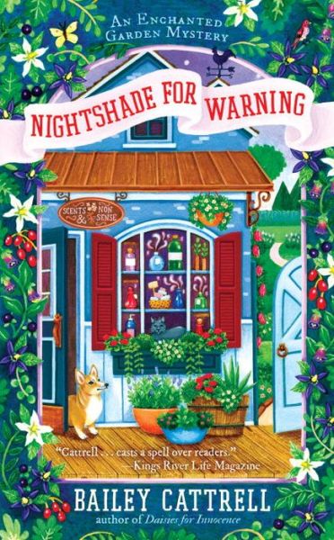 Cover for Bailey Cattrell · Nightshade for Warning - An Enchanted Garden Mystery (Paperback Book) (2017)