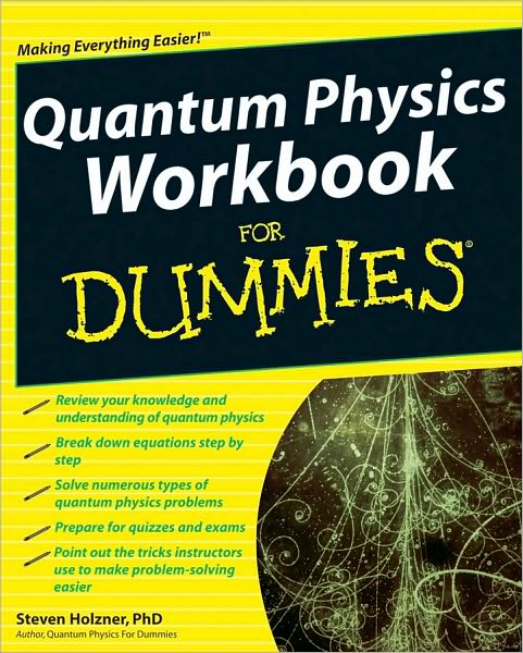 Cover for Steven Holzner · Quantum Physics Workbook For Dummies (Paperback Book) (2010)