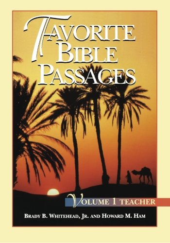Cover for Brady Jr. Whitehead · Favorite Bible Passages Volume 1 Leader (V. 1) (Paperback Book) (1998)